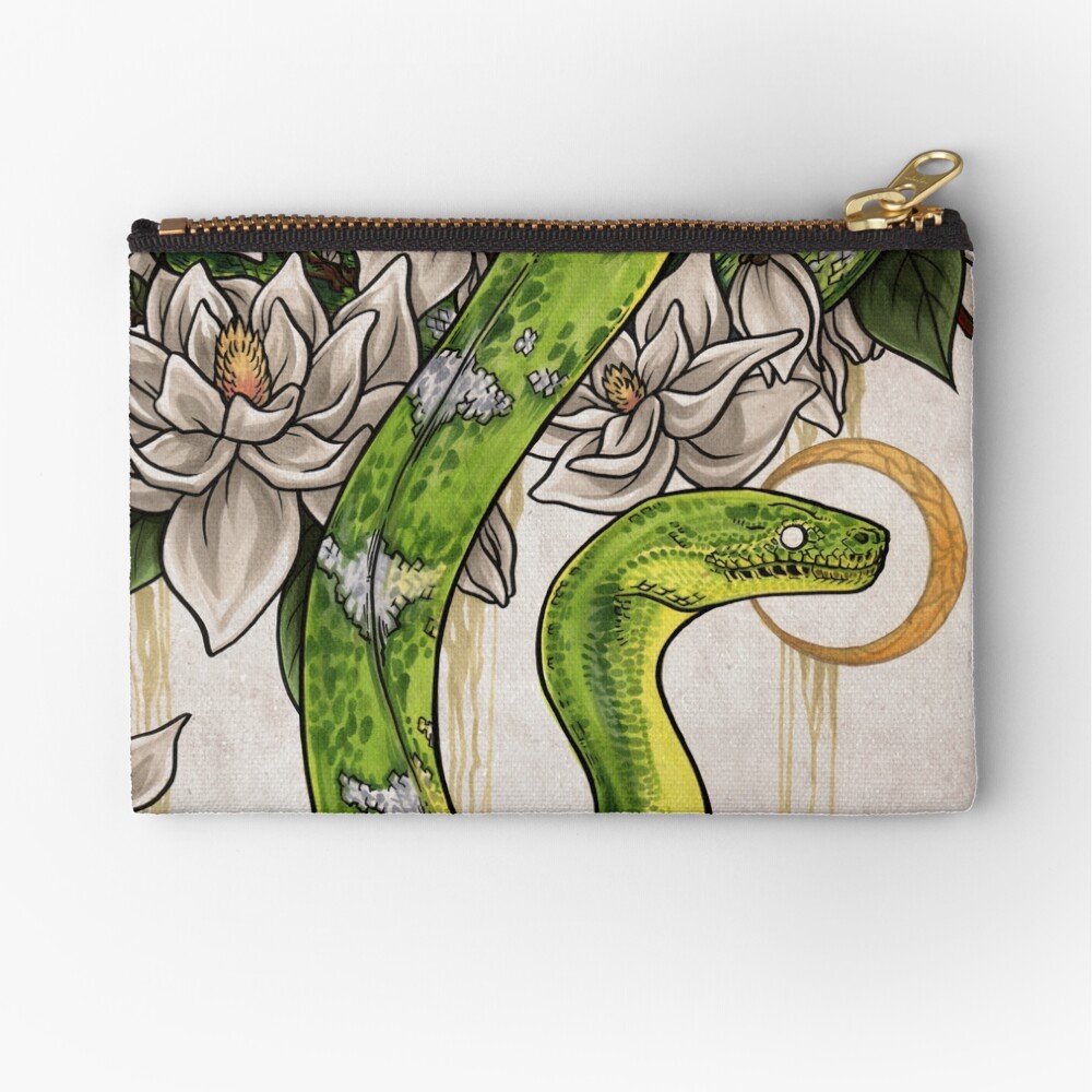 Snake Zipper Pouch
