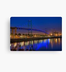 The Vincent Thomas Bridge Canvas Print