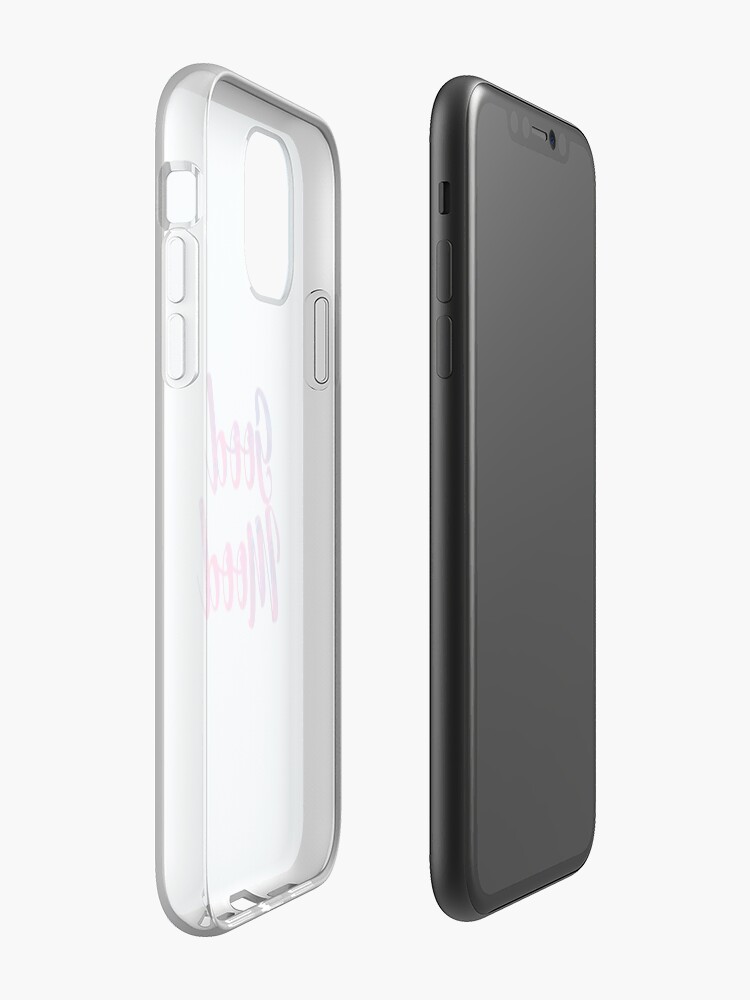 Alternate view of Good Mood (Purple Blue) iPhone Case & Cover