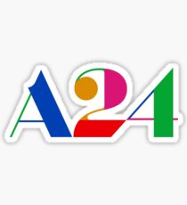 A24 Party Logo Sticker