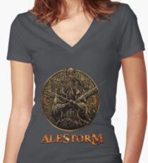 Alestorm Women's Fitted V-Neck T-Shirt