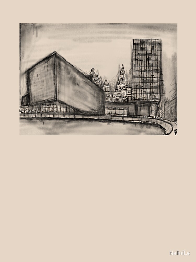 Charcoal sketch - Liverpool by NaliniLe