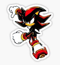 Shadow shirt (from Sonic) Sticker