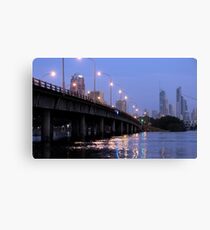 Twilight on the Gold Coast Canvas Print