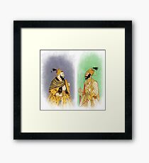 Mughal Emperors Framed Print