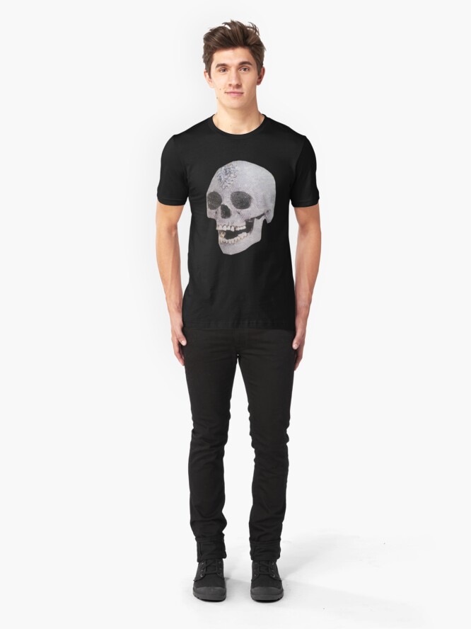 Alternate view of "Adelaide's Laughing Skull" Clothing Slim Fit T-Shirt