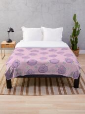 Lumpy Space Princess (Adventure Time) Throw Blanket