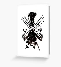 The Wolverine Greeting Card