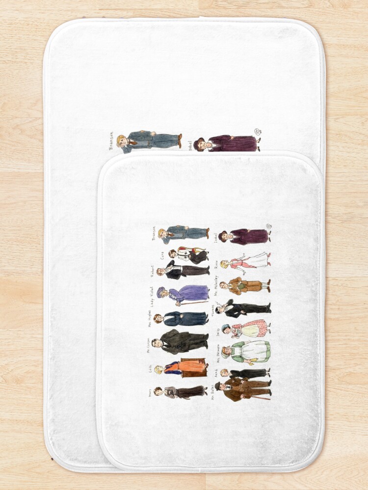 Alternate view of Downton A. Portraits Bath Mat