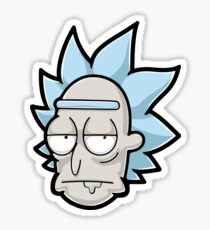Bored Rick Sanchez Sticker