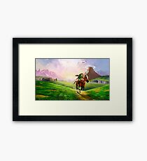 Zelda! Framed Print