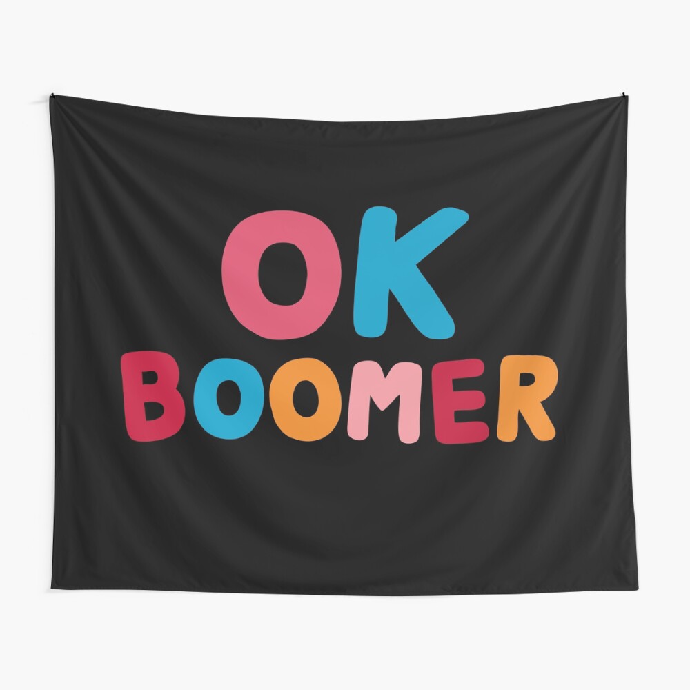 Ok boomer Wall Tapestry