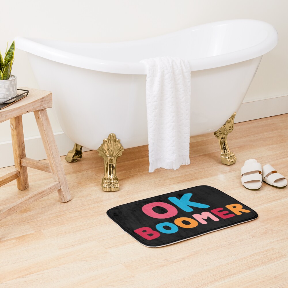 Ok boomer Bath Mat