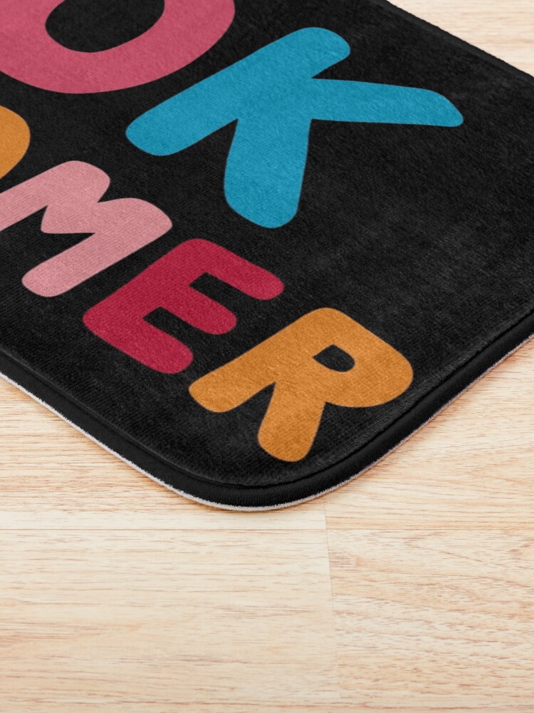 Alternate view of Ok boomer Bath Mat