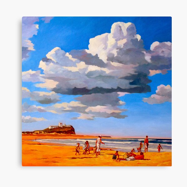 Nobby's Beach Canvas Print