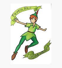 Peter Pan was right Photographic Print