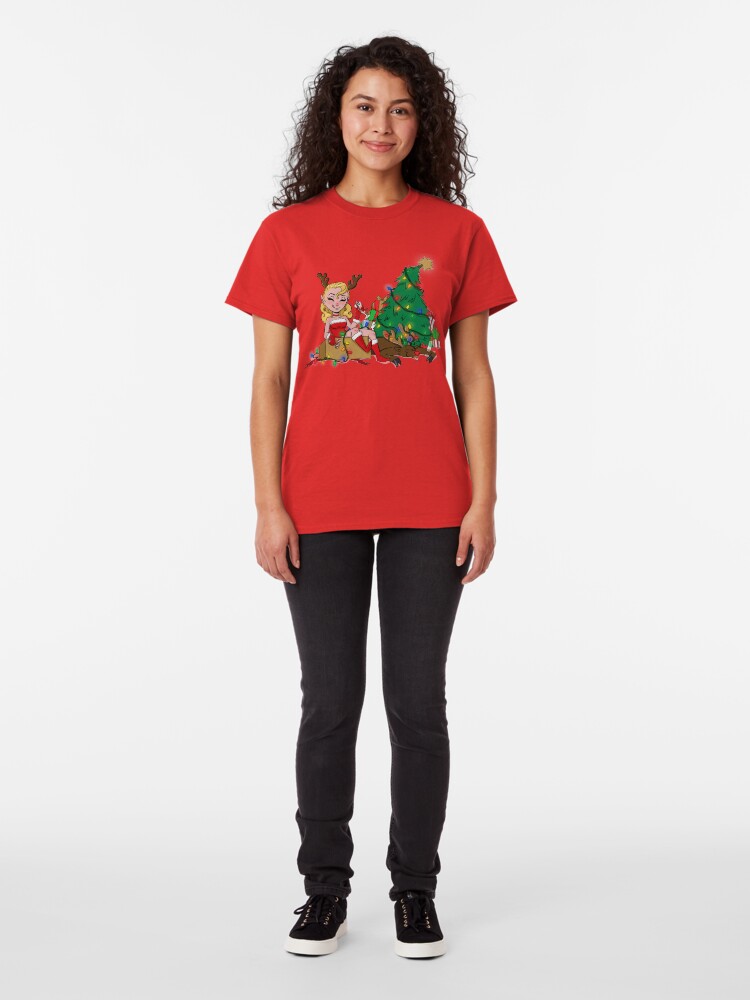 Alternate view of Merry Elf Classic T-Shirt