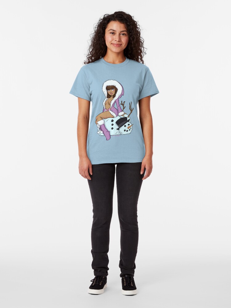 Alternate view of Snowbunny Classic T-Shirt