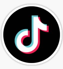 Tik Tok Logo Stickers | Redbubble