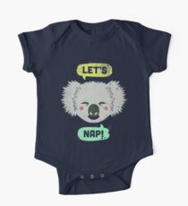 Schläfriger Koala Baby Body Kurzarm
