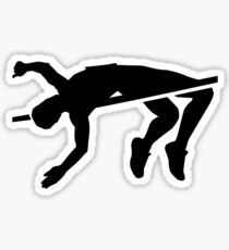 High jump Sticker