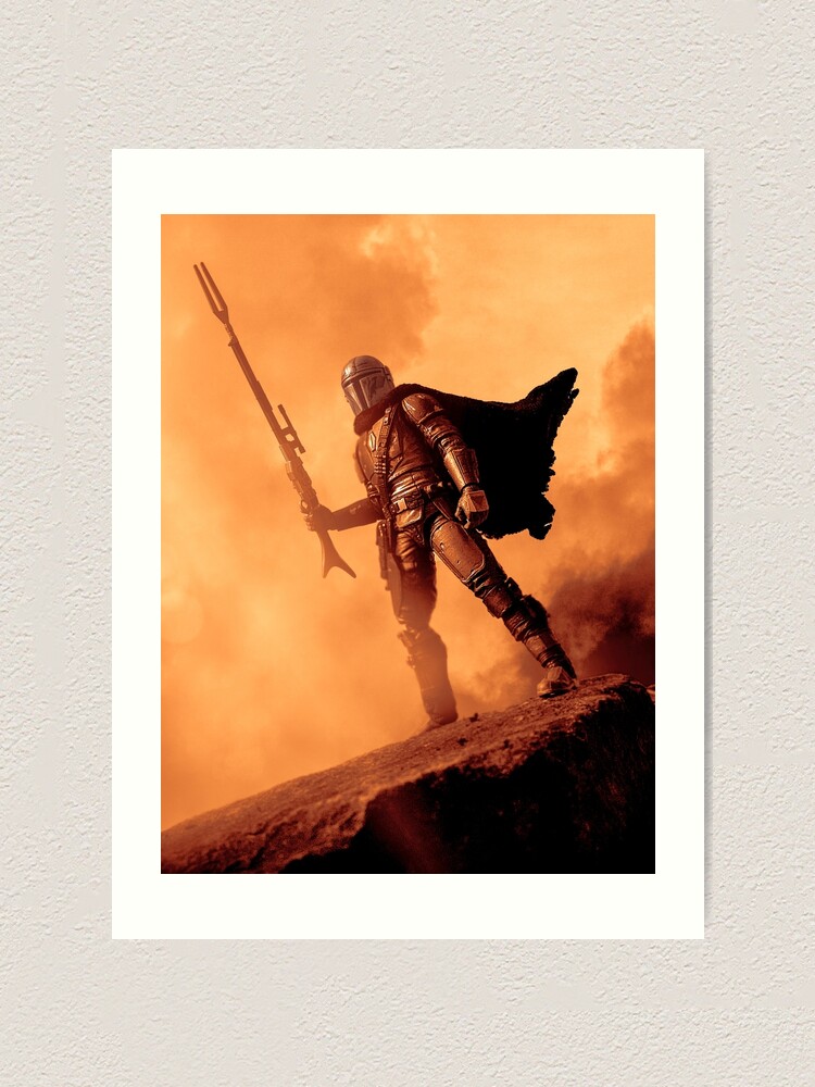 Alternate view of Mando Art Print