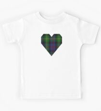 00687 Farquharson Clan/Family Tartan Kids Tee