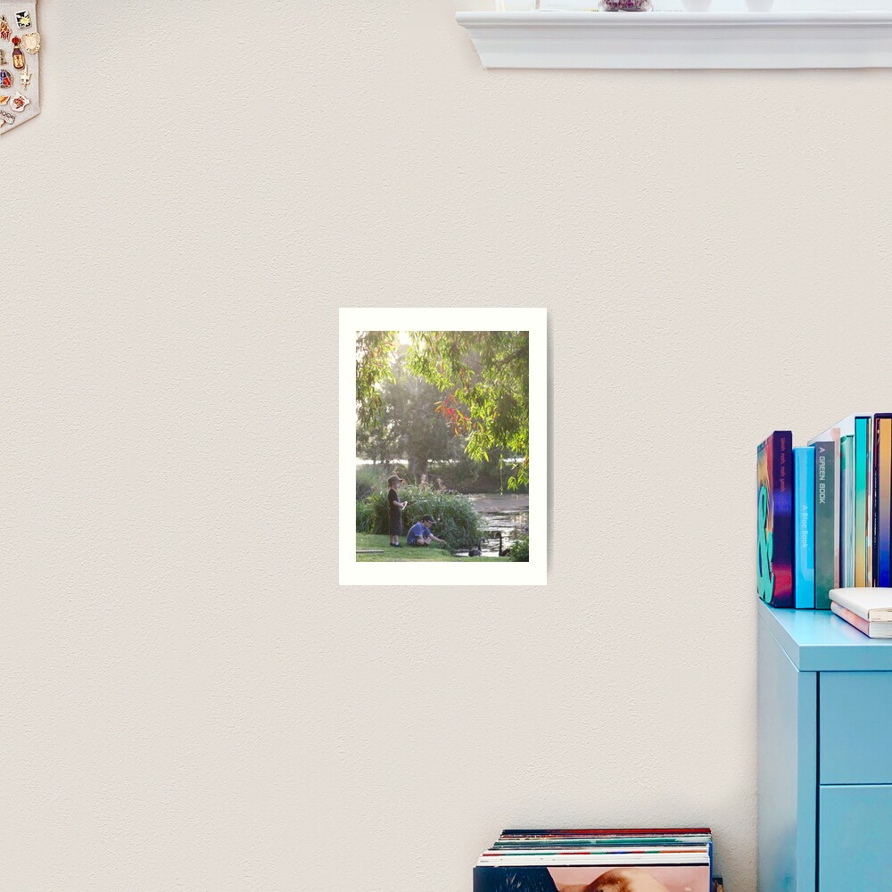 "Picnic with nature-Baldwin swamp in Bundaberg" Art Print