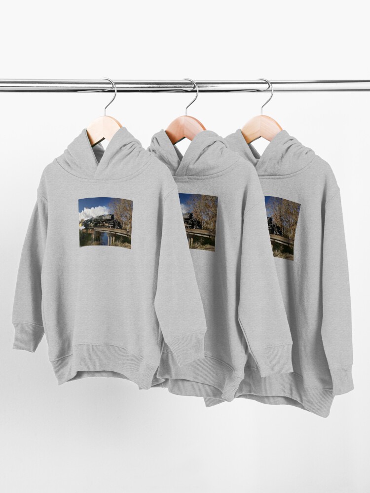 Alternate view of Union Pacific Big Boy 4014 Steam Engine Toddler Pullover Hoodie