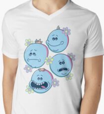 Mr Meeseeks (Rick & Morty) V-Neck T-Shirt