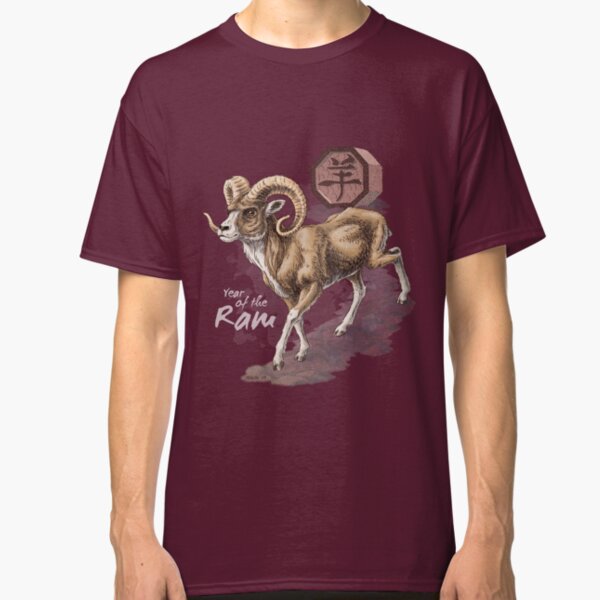Year of the Ram Card Classic T-Shirt