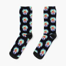 Metroid Splatter Socks