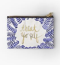 Treat Yo Self – Navy Studio Pouch