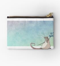 Forget Me Not Zipper Pouch