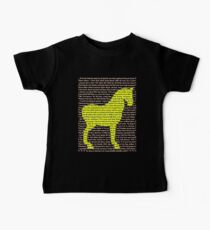 "The Year Of The Horse" Clothing Baby Tee