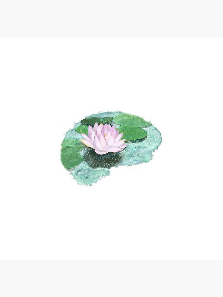 Zen Lotus Brain by Laurabund