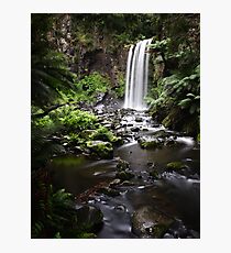 Hopetoun Falls, Down Stream Photographic Print