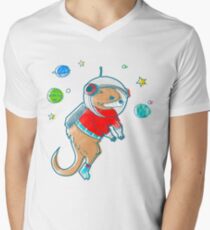 Otter Space Men's V-Neck T-Shirt