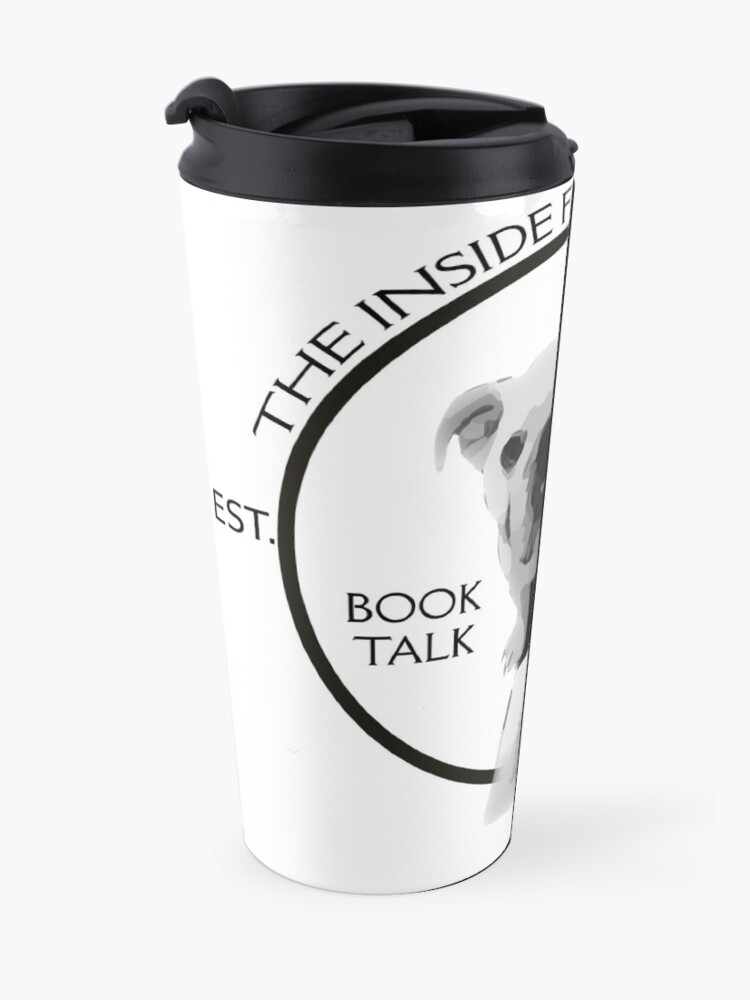 Alternate view of The Inside Flap Podcast Travel Mug