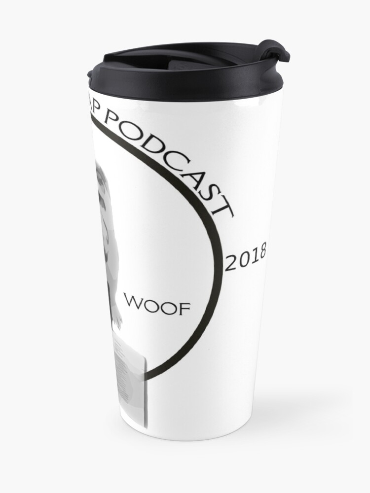 Alternate view of The Inside Flap Podcast Travel Mug