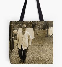 Survivor in sepia Tote Bag