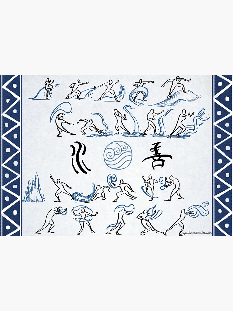 Avatar the Last Airbender - Water Scroll by Daljo