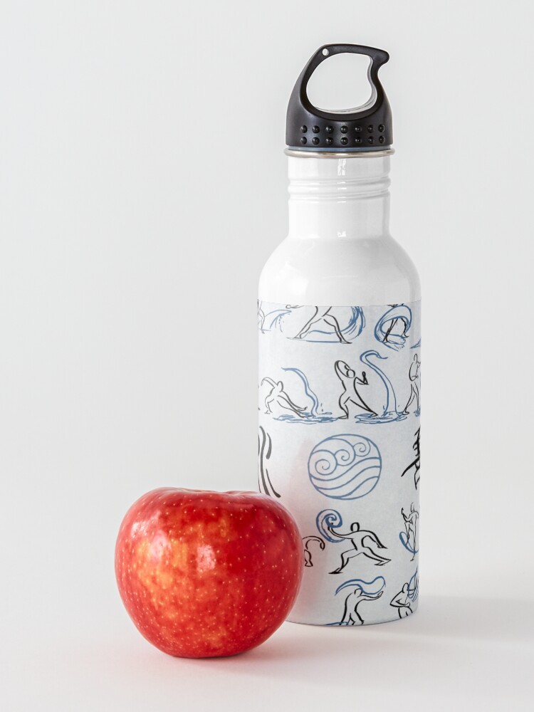 Alternate view of Avatar the Last Airbender - Water Scroll Water Bottle