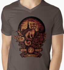 NINETEEN Men's V-Neck T-Shirt