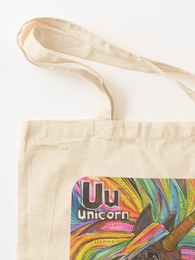 Alternate view of U Is for Unicorn - 2019 Tote Bag