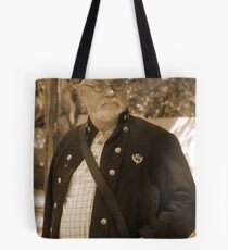 Lost in thought in sepia Tote Bag