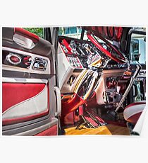 PETERBILT INTERIEUR Poster