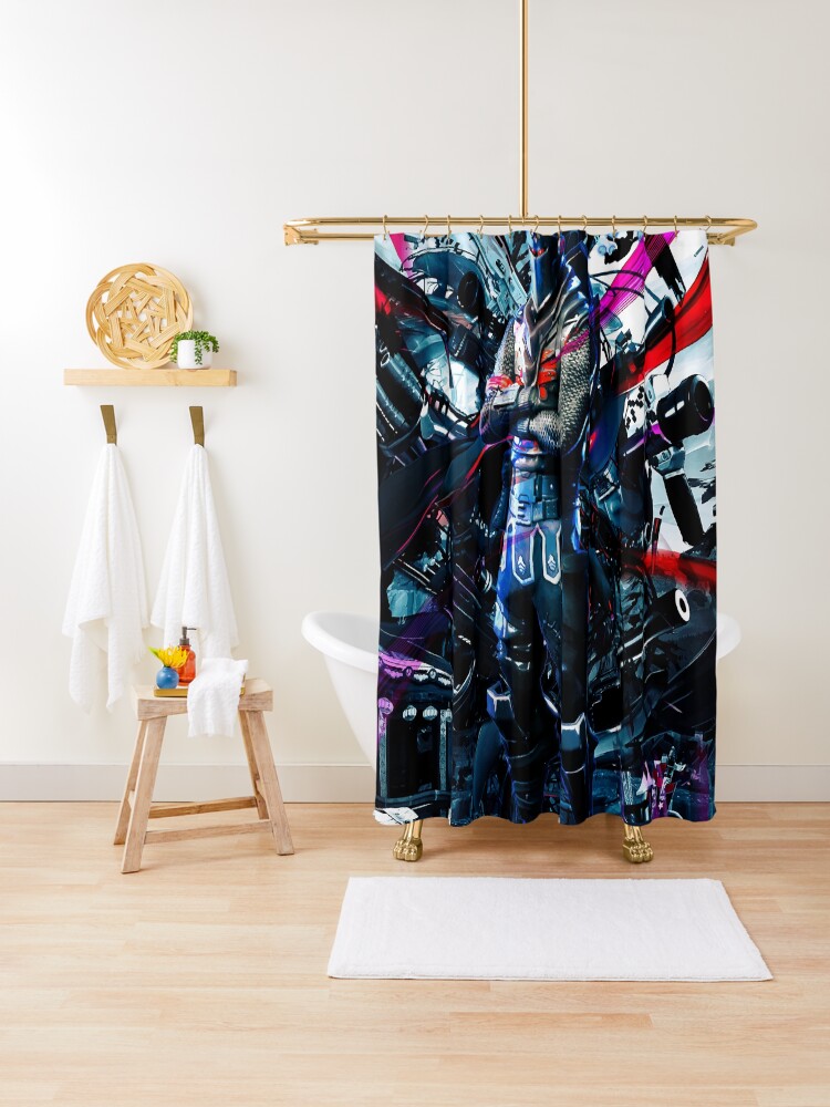 Battle Knight Royale Gaming Shower Curtain By Syanart Redbubble