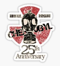 CHERNOBYL 25th ANNIVERSARY REMEMBRANCE Sticker