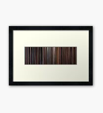 Moviebarcode: Three Colours Trilogy (1993-1994) Gerahmter Kunstdruck